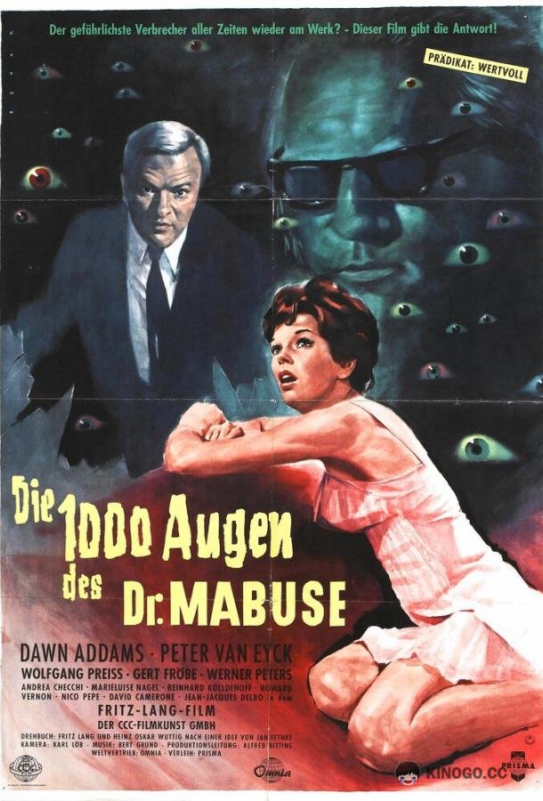 1000 глаз доктора Мабузе (1960) 